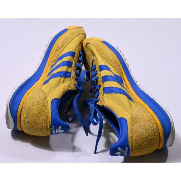 Adidas SL 72 RS Shoes Style IE6526 in Utility Yellow/Bright Royal